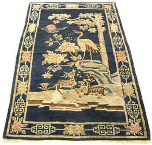inner-mongolia antique rug