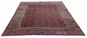 xinjiang antique rug