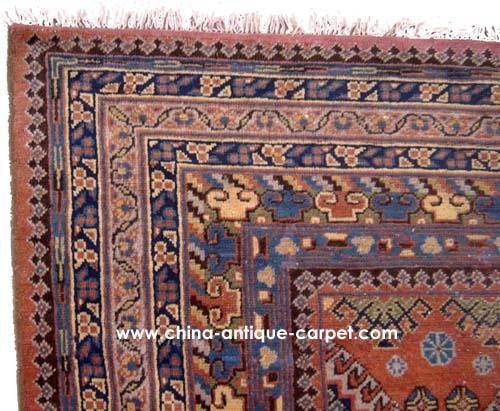 xinjiang antique rug