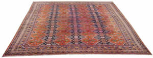 xinjiang antique rug