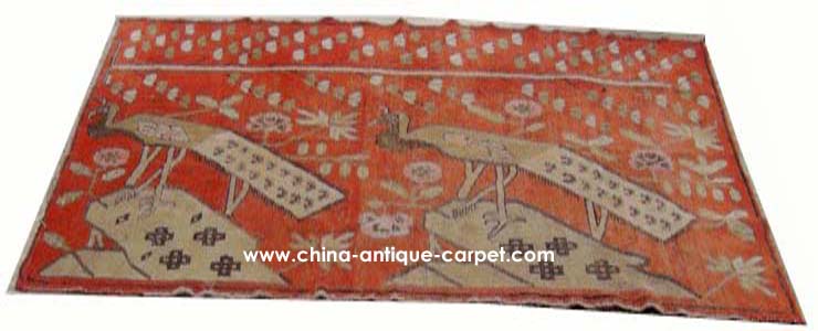 xinjiang antique rug