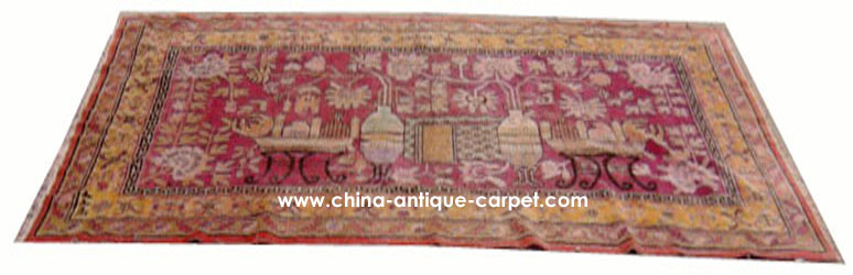 xinjiang antique rug