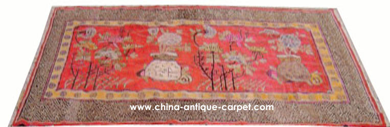 xinjiang antique rug