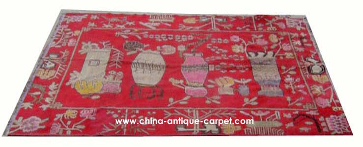 xinjiang antique rug