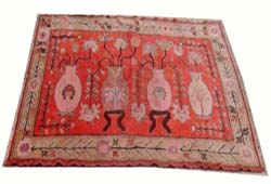 xinjiang antique rug