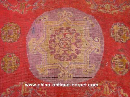 xinjiang antique rug