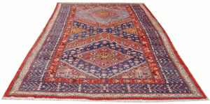 xinjiang antique rug