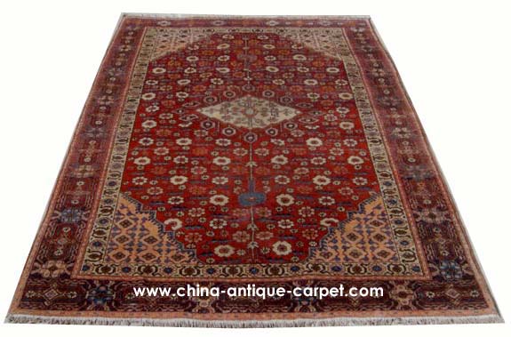 xinjiang antique rug