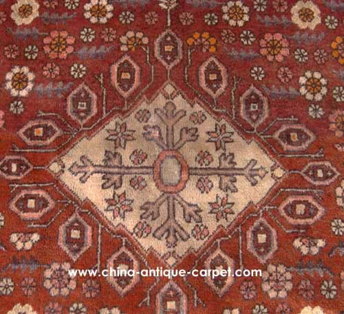 xinjiang antique rug