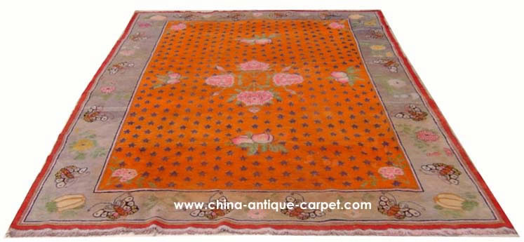 xinjiang antique rug