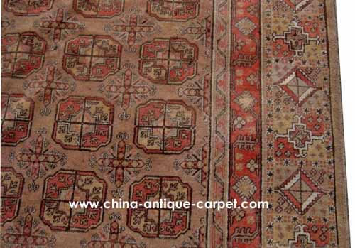 xinjiang antique rug