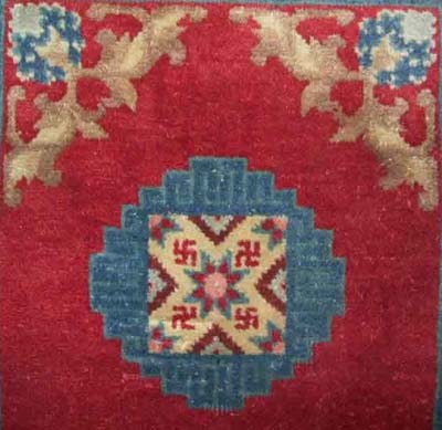 inner-mongolia antique rug