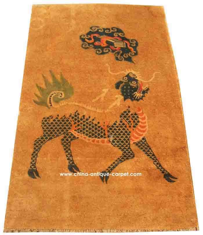 inner-mongolia antique rug