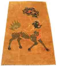 inner-mongolia antique rug