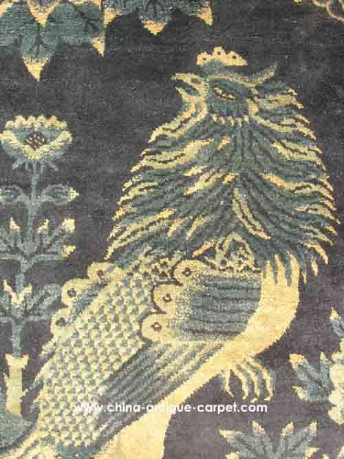 inner-mongolia antique rug