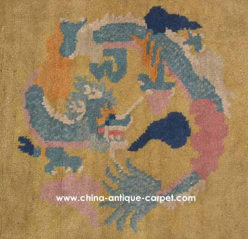 inner-mongolia antique rug