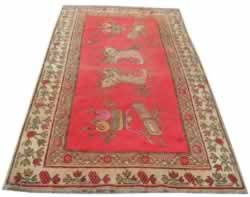 xinjiang antique rug