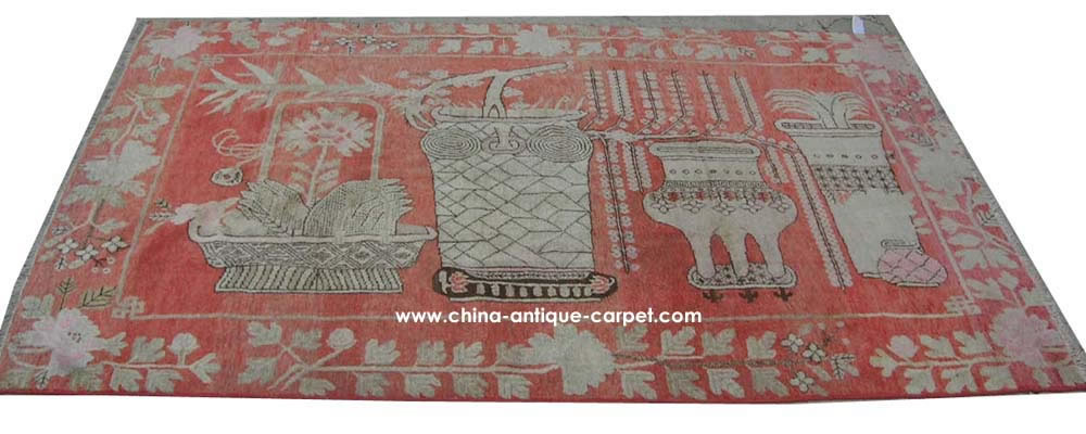 xinjiang antique rug