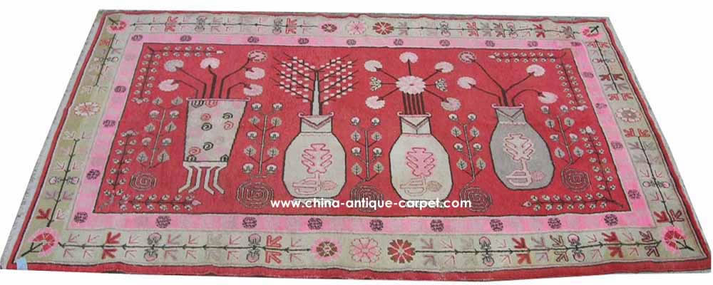 xinjiang antique rug
