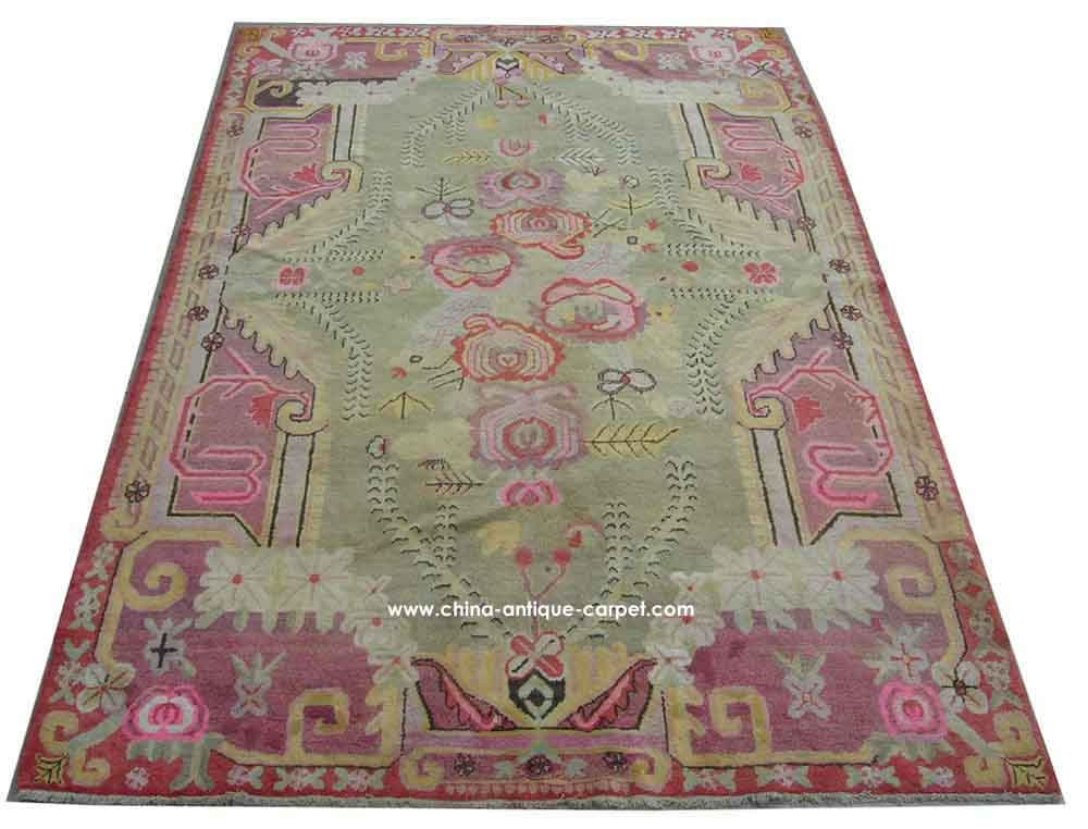 xinjiang antique rug