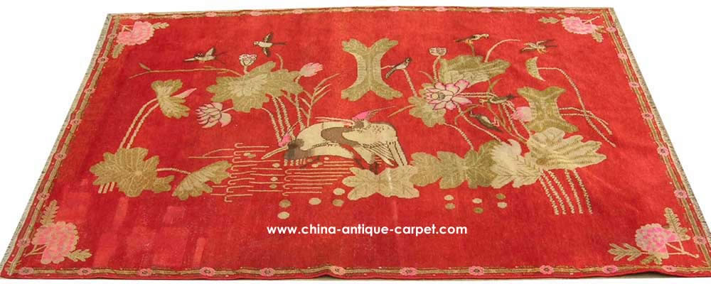 xinjiang antique rug