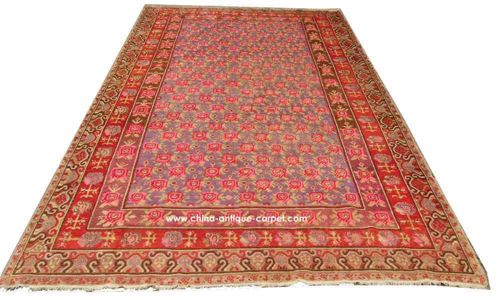 xinjiang antique rug