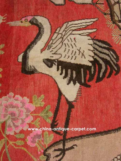 xinjiang antique rug