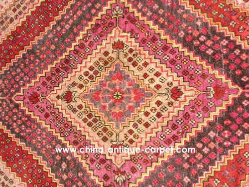 xinjiang antique rug