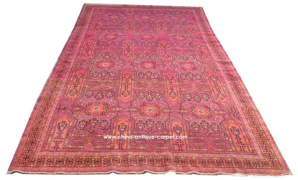 xinjiang antique rug