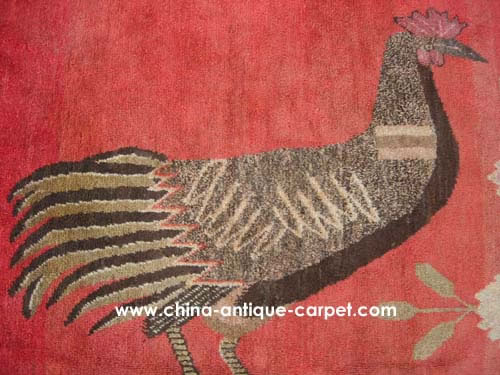 xinjiang antique rug