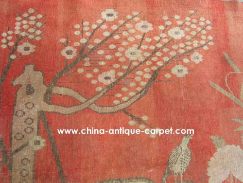 xinjiang antique rug