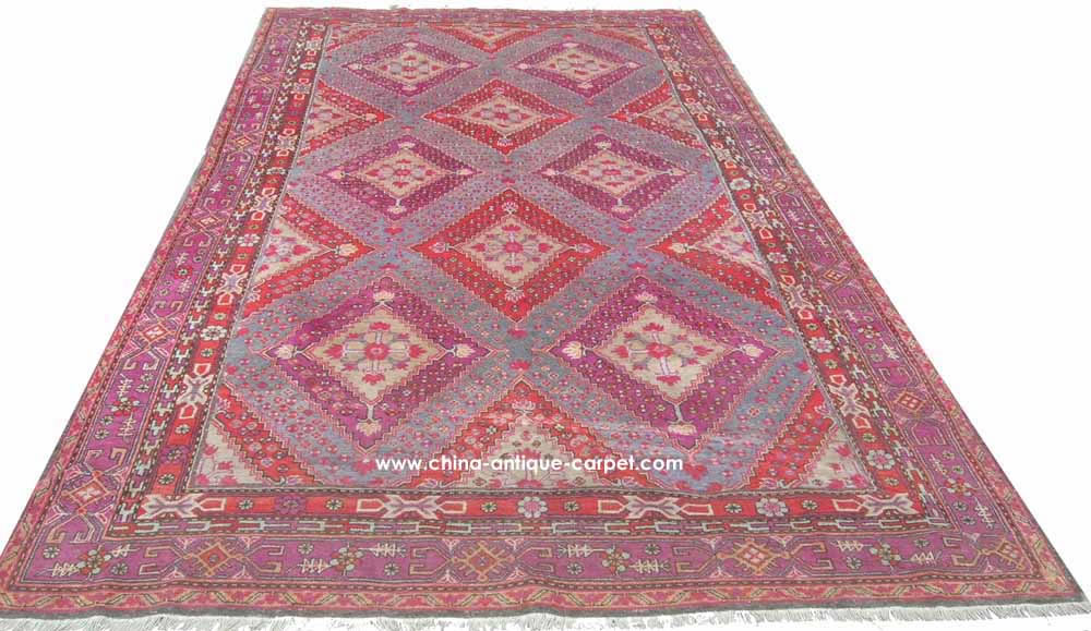 xinjiang antique rug