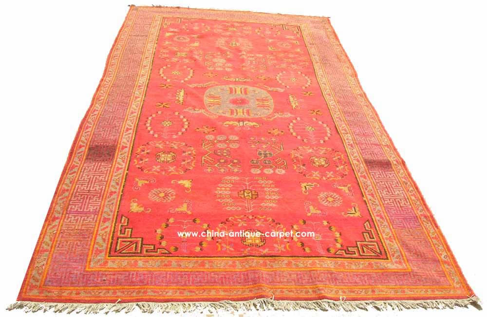 xinjiang antique rug