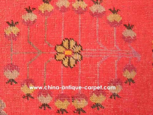 xinjiang antique rug