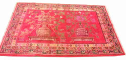 xinjiang antique rug