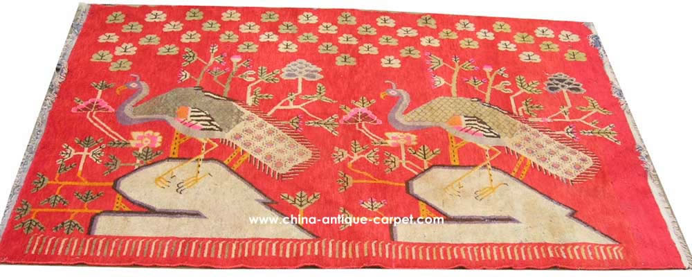 xinjiang antique rug