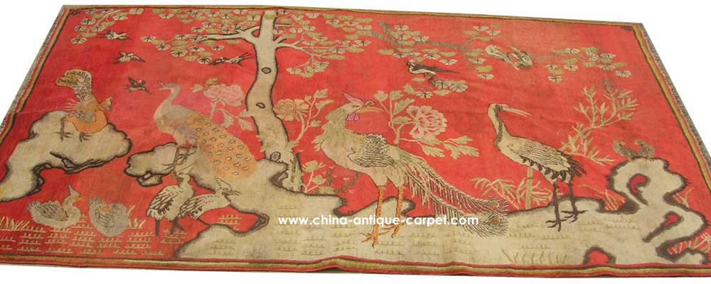 xinjiang antique rug