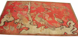 xinjiang antique rug