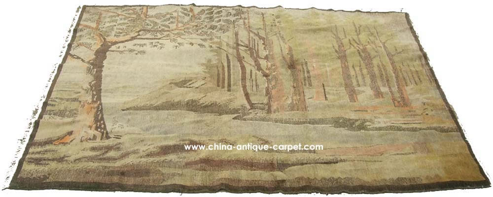 xinjiang antique rug