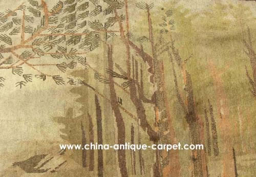 xinjiang antique rug