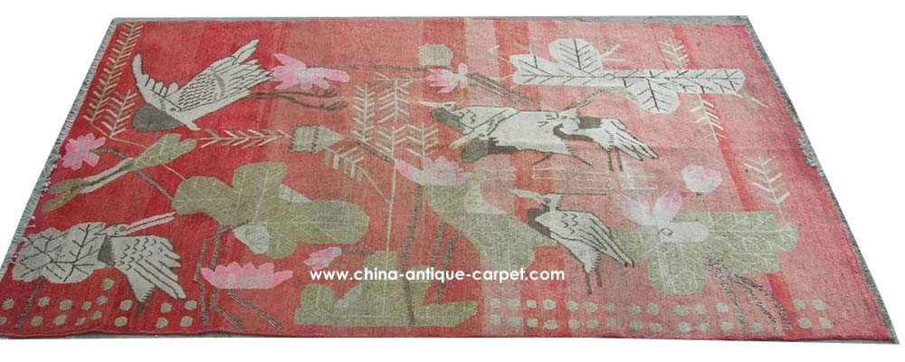 xinjiang antique rug