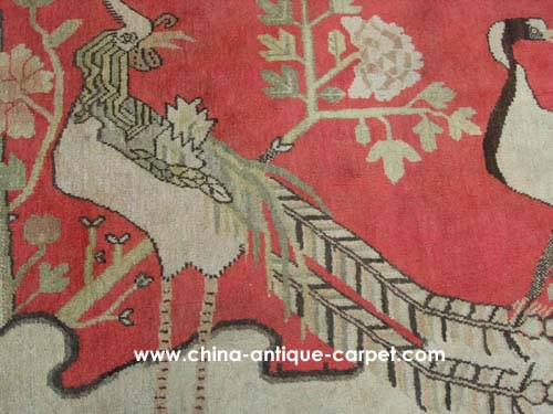 xinjiang antique rug