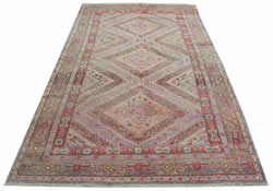 xinjiang antique rug