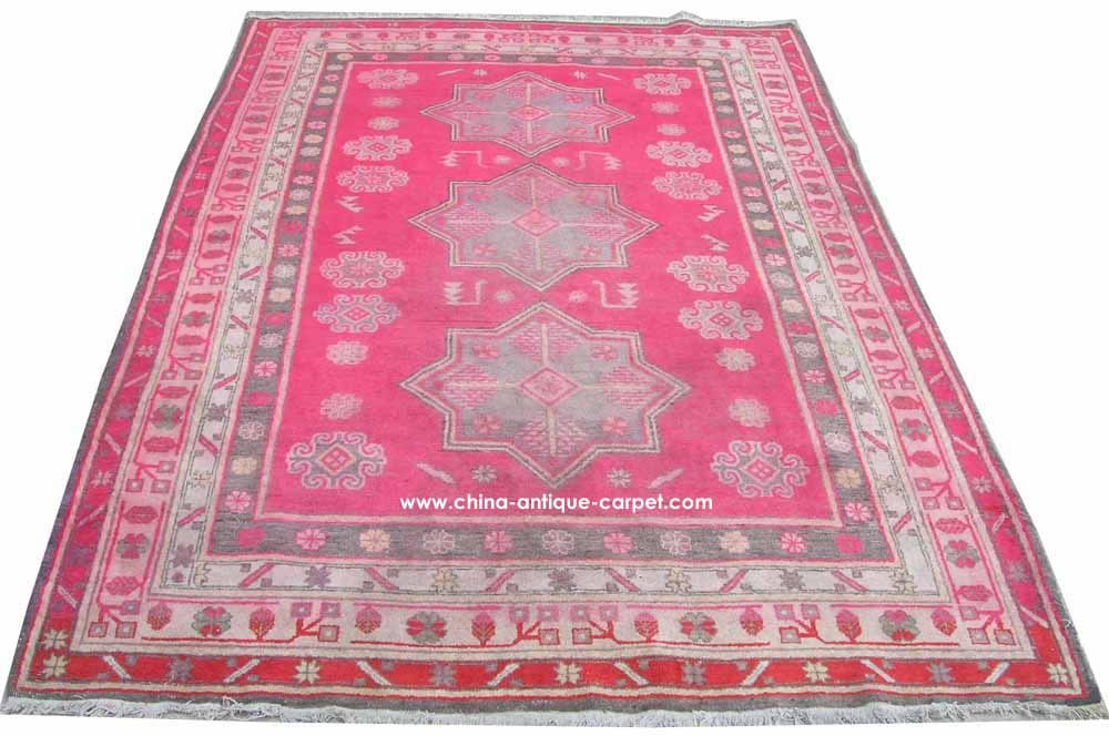 xinjiang antique rug