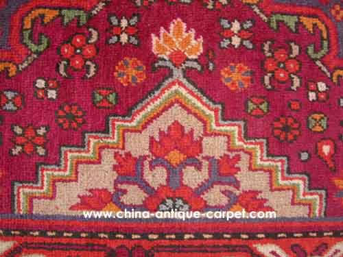 xinjiang antique rug