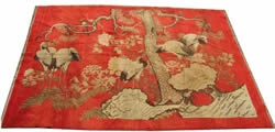 xinjiang antique rug