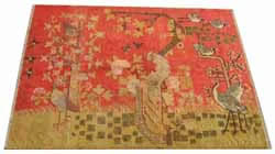 xinjiang antique rug