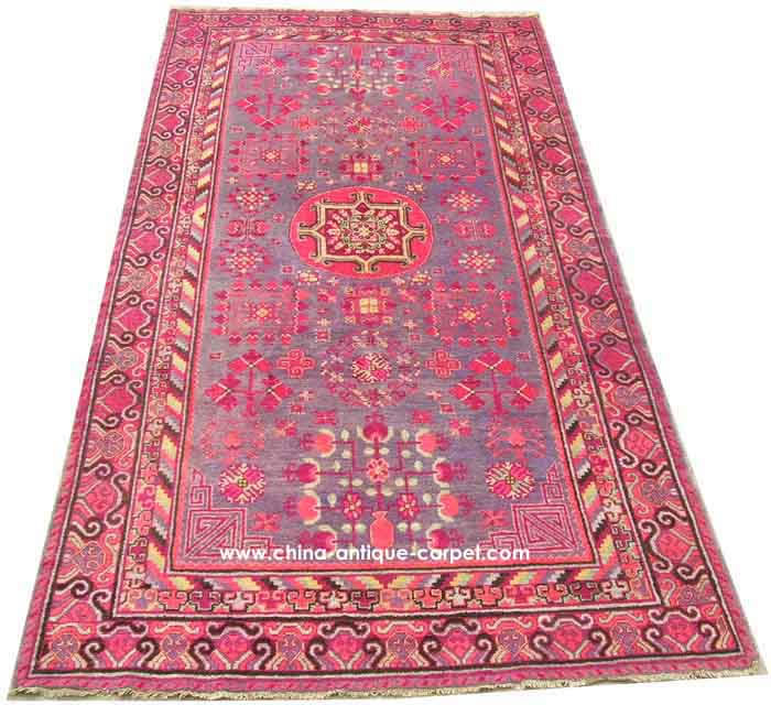 xinjiang antique rug