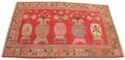 xinjiang antique rug