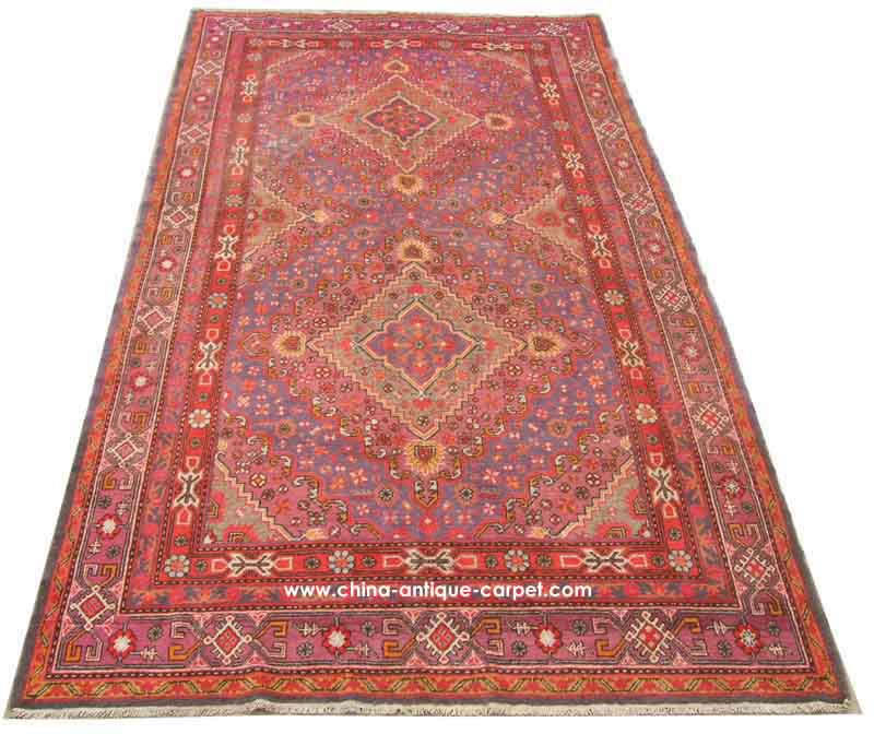 xinjiang antique rug